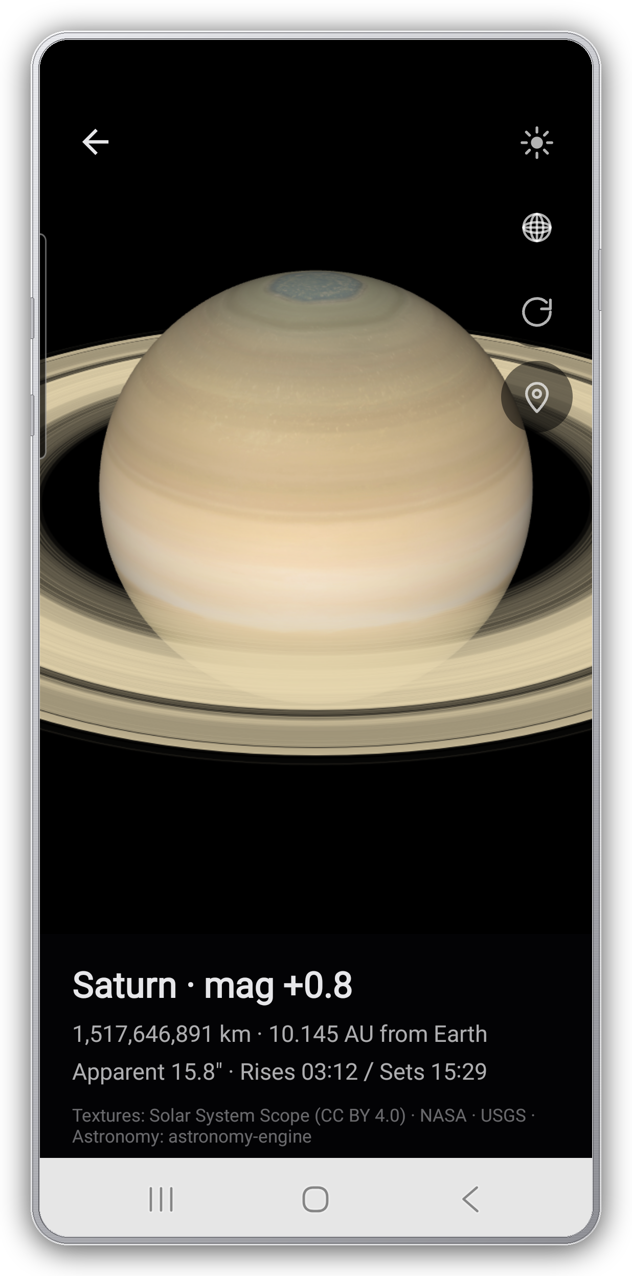 Pluto 3D body viewer — New Horizons texture